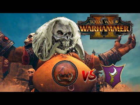THE PAUNCH & THE BEASTMASTER - Greenskins vs Dark Elves | Total War: Warhammer 2
