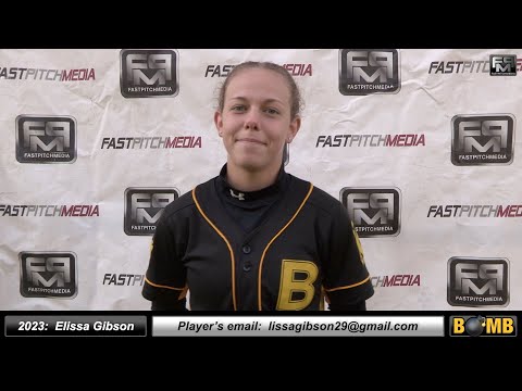 2023 Elissa Gibson 3.9 GPA - Lefty Slapper, Outfielder Softball Skills Video - Bomb Fastpitch Utah