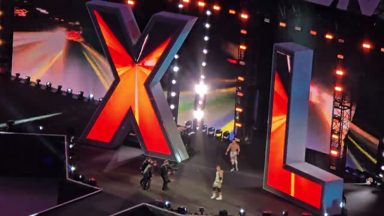 WrestleMania XL Night 1- Six Pack Tag Team Ladder Match Entrances #WWE #WrestleManiaXL #WrestleMania