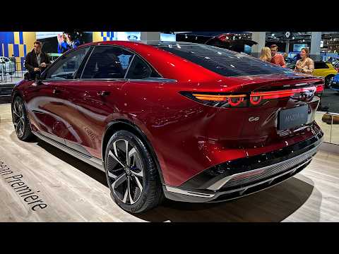 NEW Mazda 6e Electric Hatchback (2025) | Visual Review