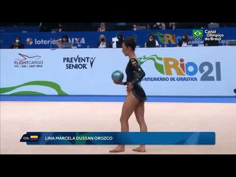 Lina Dussan (COL) Ball Pan-Am Championship 2021