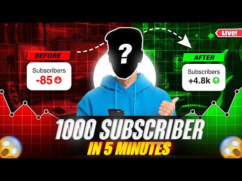 Live YouTube Channel Promotion | 1000 SUBSCRIBERS 2मिनट में @ManojDey @TechnicalRicklive
