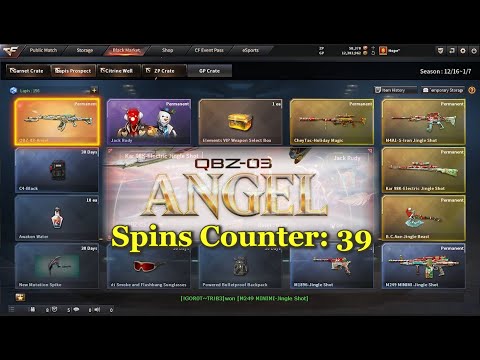 Hope* using all 5 Resets in Lapis Black Market for QBZ-03-Angel! [CrossFire West]