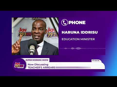 Promotion arrears: Payment to 28,000 teachers to delay beyond October deadline – Haruna Iddrisu