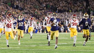 EXTENDED HIGHLIGHTS | No. 13 Notre Dame Football vs No. 20 Southern Cal