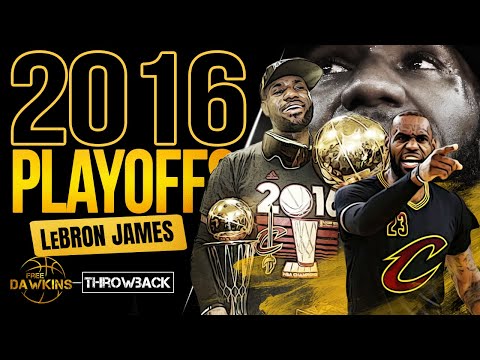 LeBron James Became 'The GOAT' In The 2016 Playoffs 👑🐐 | COMPLETE Highlights | FreeDawkins