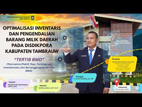 Optimalnya Inventarisasi dan Pengendalian Barang Milik Daerah pada Disdikpora Kabupaten Tambrauw