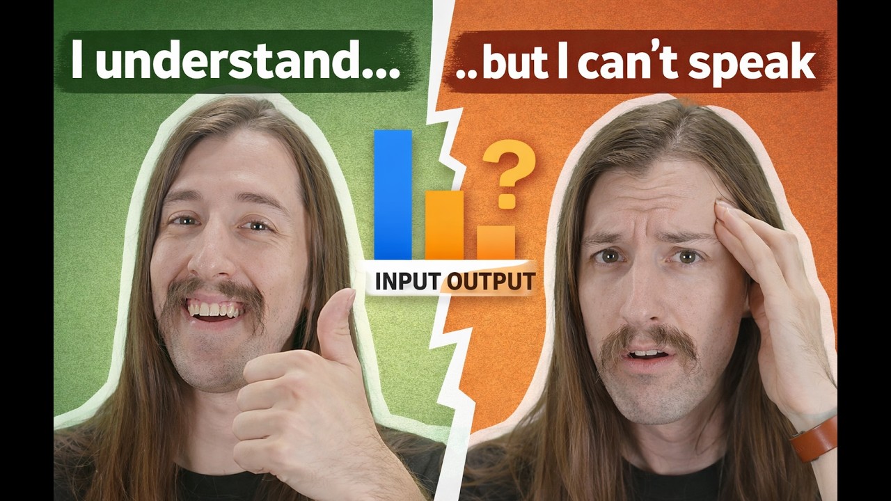 英語は理解できるのに…話せない？（その理由とは）