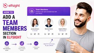 How to Add a Team Members Section in Elfsight (2026 Tutorial)