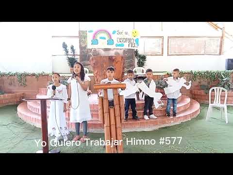 Yo Quiero trabajar para el Señor. Himno No 577. los Niños y Jóvenes Adventistas Alaban al Dios!...