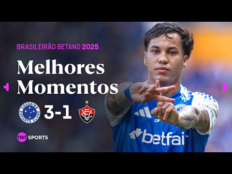 KAIO JORGE CRAVA MAIS DOIS GOLS! CRUZEIRO 3X1 VITÓRIA | MELHORES MOMENTOS | BRASILEIRÃO BETANO