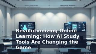 Revolutionizing Online Learning: How AI Study Tools Are Changing the Game