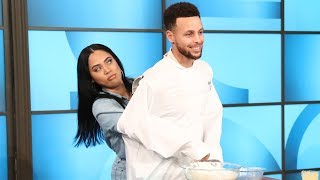 Steph &amp; Ayesha Curry Get Cooking in the Kitchen