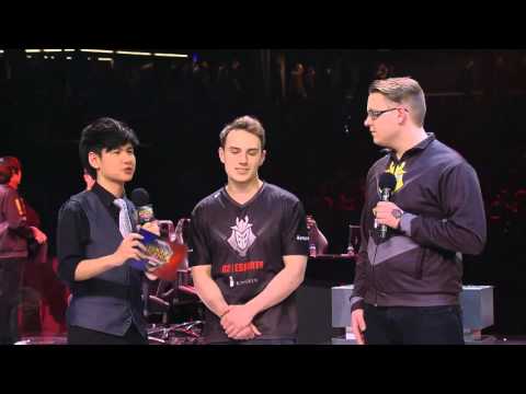OG vs G2 Finals Emotional Interview with Perkz and Kikis