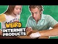 Trying WEIRD INTERNET PRODUCTS (Hissing cockroaches escape)