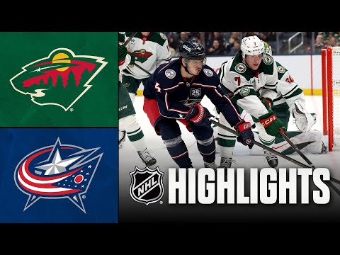 Wild vs. Blue Jackets | NHL Highlights | December 18, 2025