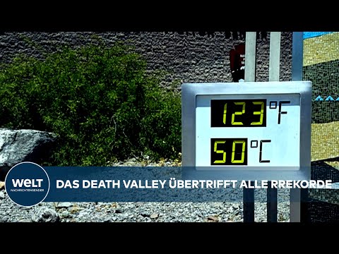 DEATH VALLEY: Thermometer PLATZEN - Hitze-Rekord bringt die Menschen an ihre Grenzen!