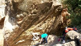 Video thumbnail of Madarikazioa, 8b. Almenara