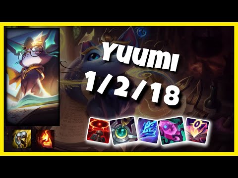 Yuumi 11.5 Gameplay Challenger Replay S11 Support (1/2/18) - EU