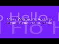 The Beloved - Hello KARAOKE