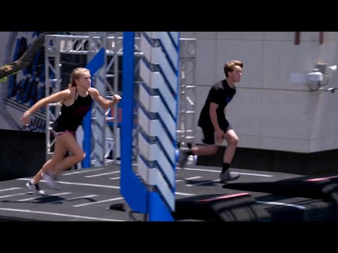 Taylor Greene and Evan White's First Race at the American Ninja Warrior Junior 3 Quarterfinals