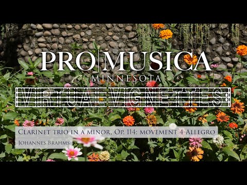 Virtual Vignette #4: Brahms Clarinet Trio, Movement 4