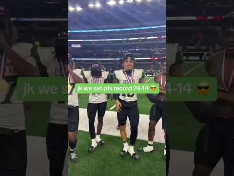 When you set the RECORD for Points Scored in the State Championship 😎🏆 #shorts