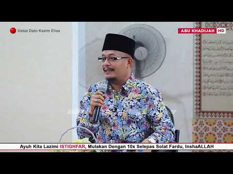 Doa Sambut Orang Balik HAJI | Ustaz Dato Kazim Elias