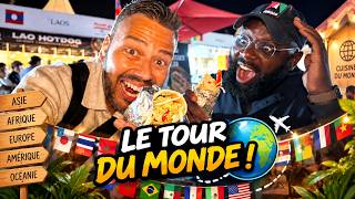 On MANGE dans 70 PAYS en une SEULE SOIRÉE ? 🌍😱