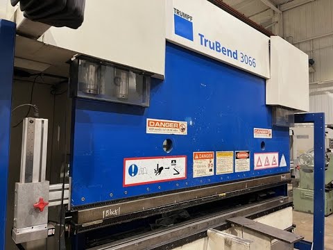 2008 TRUMPF TRUBEND 3066 Press Brakes-Hydraulic Power | Asset Exchange Corporation (1)