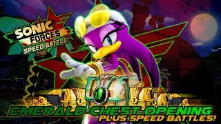 Sonic Forces: Speed Battle | EMERALD Chest Opening!