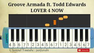 LOVER 4 NOW - Groove Armada ft Todd Edwards - tutorial melodika