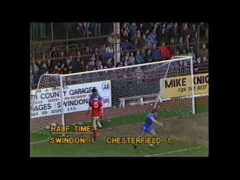 Swindon Town 1 Chesterfield 2 1983/84