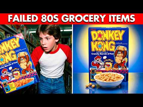 25 Grocery Items from the 1980s That Failed!