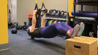 TRX Suspension Trainer - Gliding Leg curls