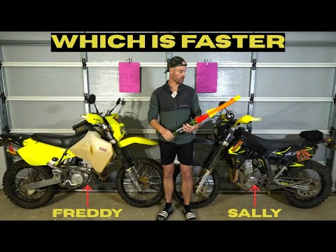 My Two Big Bore SUZUKI DRZ400E Performance Comparisons