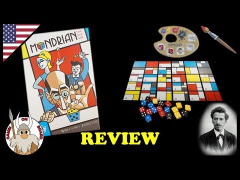 Mondrian The Dice Game | Review (ENGLISH) | Board Game | Games On Board