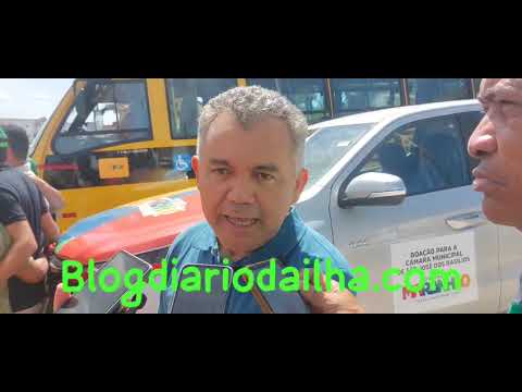 SÃO JOSÉ DOS BASÍLIOS (MA): Prefeito Ronaldo e governador Brandão tem parceria. POR LIMA K LIMA