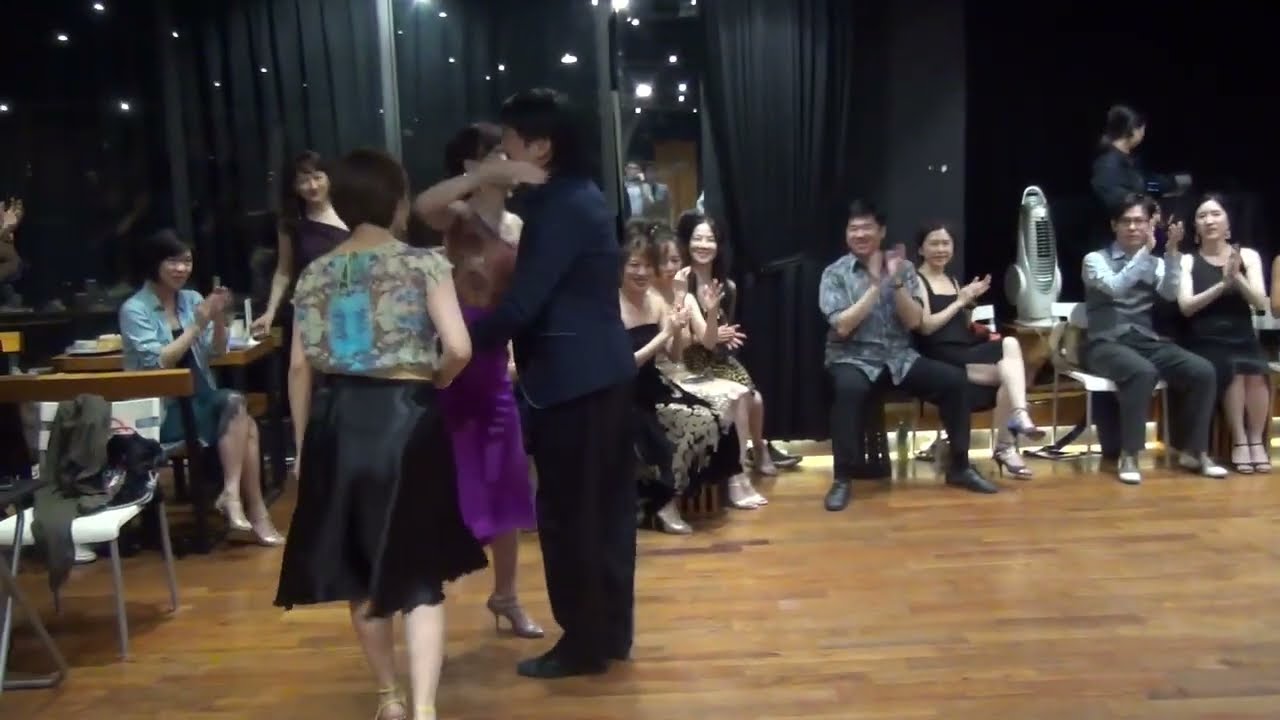 Video thumbnail for 20240601 Exhibition of Dongjae y Yalan, (Cam1) [Claudia Codega y Esteban Moreno Tango Workshop]