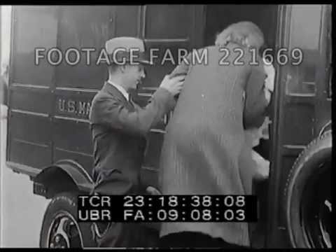 Film Star Promotes US Air Mail  221669-15 | Footage Farm