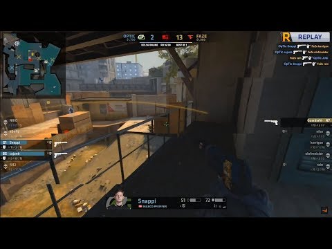 Faze Vs Optic - Overpass - ECS S6