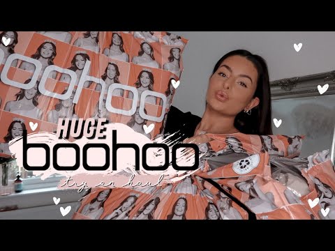 HUGE OVER £400 BOOHOO TRY ON HAUL! NEW IN AUTUMN / WINTER · * HUGE SALE * | Emily Philpott
