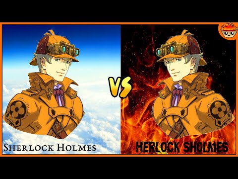 Sherlock Holmes in Japanese Voice but Herlock Sholmes in English  WTF LOL