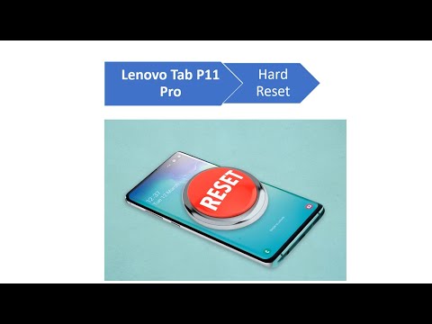 How to Hard Reset Lenovo Tab P11 Pro – Pattern Unlock