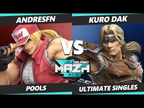 Delfino Maza 2023 - AndresFn (Terry) Vs. Kuro Dak (Simon) Smash Ultimate - SSBU