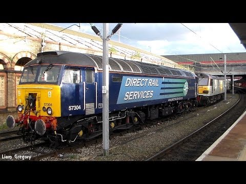 An hour at Crewe Station - 19th October 2013