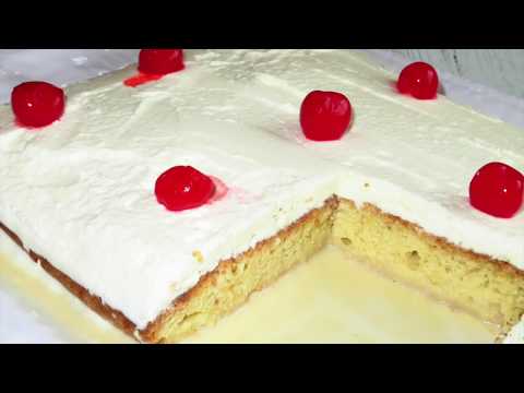 COMO HACER PASTEL TRES LECHES 🍒🍒 | COCINA Y PALADAR