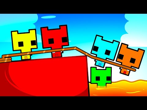 Turma do Problems no PICO PARK 2 (COMPLETO)