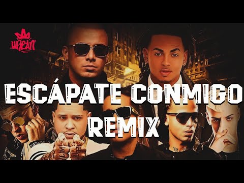 Wisin - Escápate Conmigo Remix (Letra)ft.Ozuna, Bad Bunny, De La Ghetto, Arcángel, Noriel, Almighty
