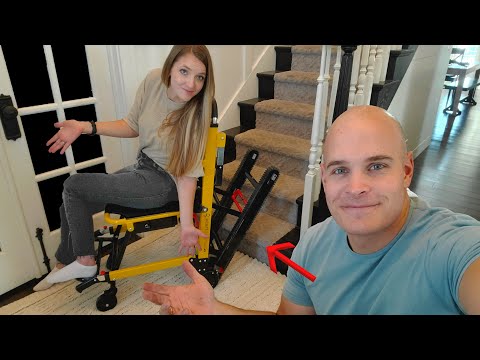 Can this 'wheelchair' Really Climb STAIRS?! - Mobile Stairlift